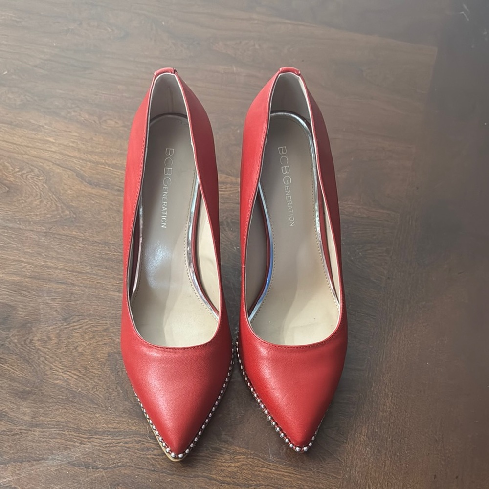 BCBGeneration Scarlet Red Heels